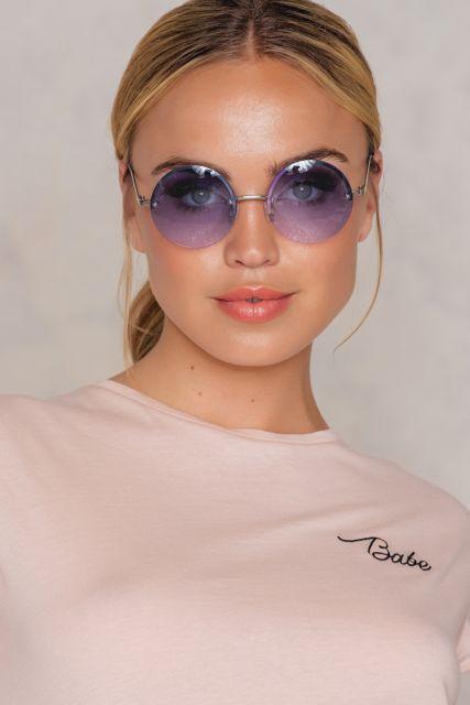 Round Colored Sunglasses