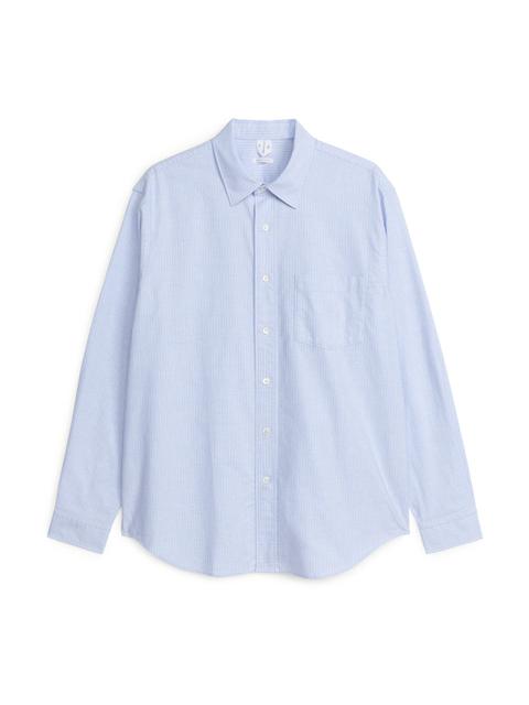 Relaxed Oxford Shirt - Blue