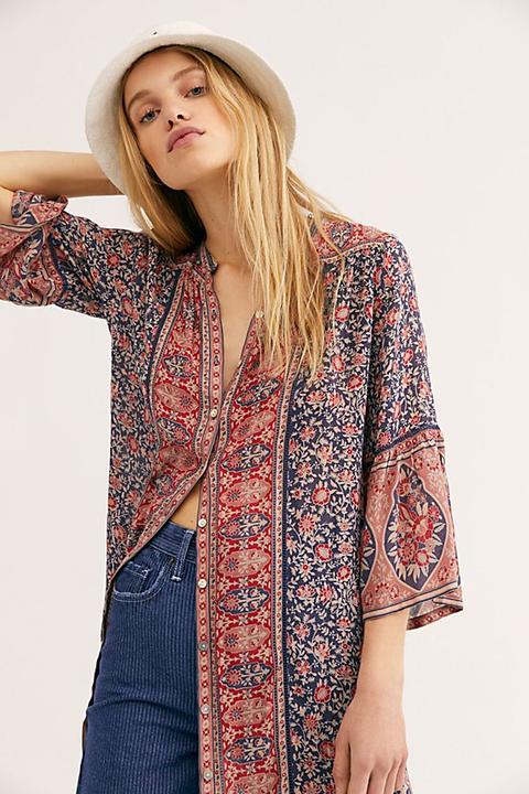 jasmine midi tunic dress