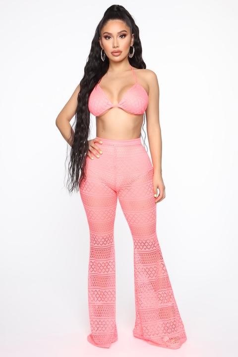 Baby It's Hot Outside Set - Neon Coral