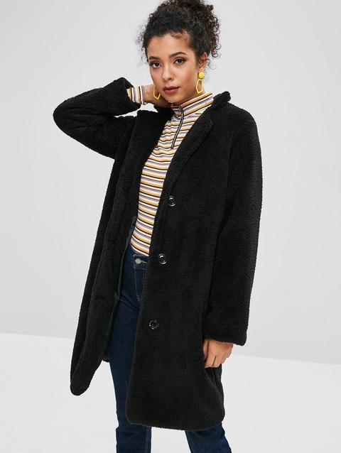 Cappotto In Lana A Monopetto