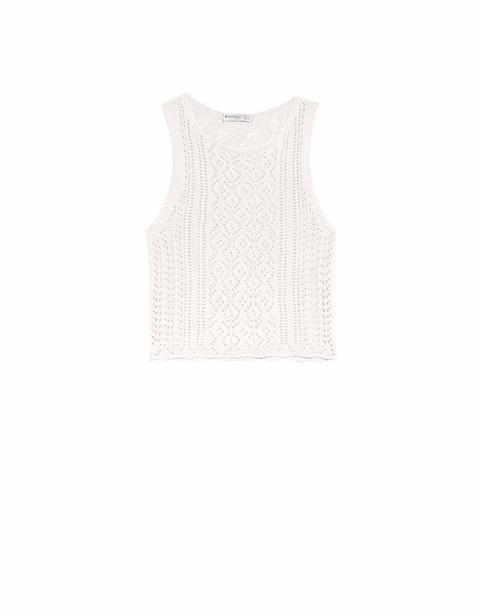 Top Rejilla Crochet