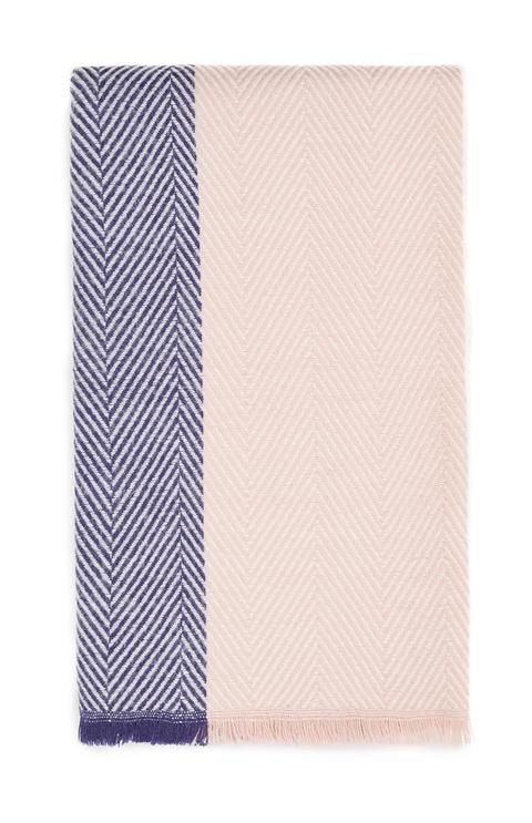 Pink Stripe Scarf