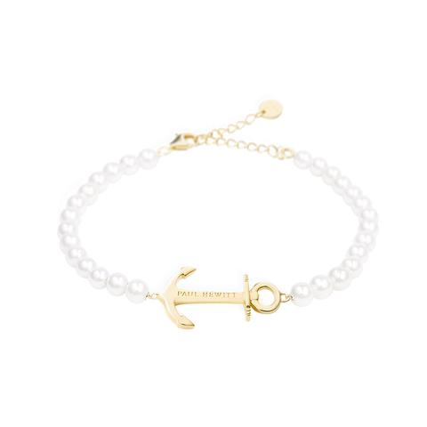 Bracciale Anchor Spirit Pearl Ip Oro