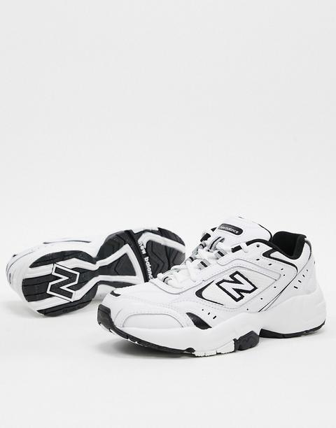 New Balance 452 Trainers In White & Black from ASOS on 21 Buttons