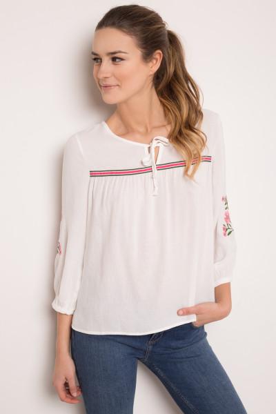 Blusa Con Ricami