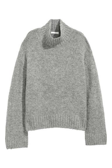 Knitted Wool-blend Jumper