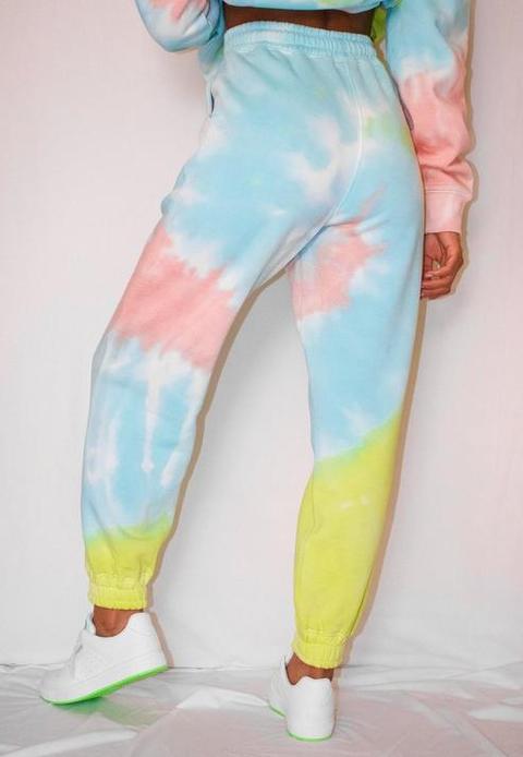 Missguided tie dye discount sweatpants