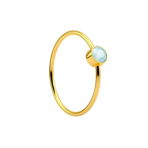 Mini Ring Aquamarine - Maria Pascual Jewelry & More