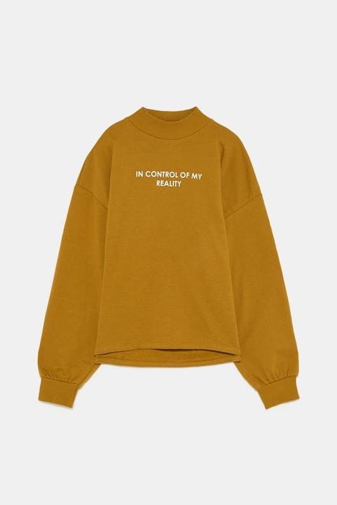 Sudadera Texto