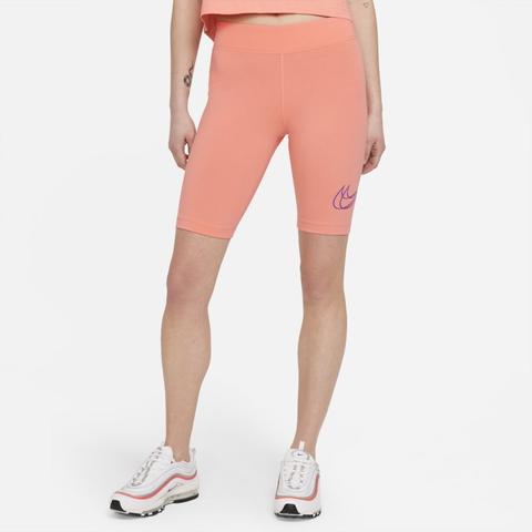 Nike Sportswear Essential Pantalón Corto De Ciclismo De Danza - Mujer - Rosa