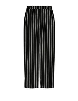 Pantaloni Culotte A Righe