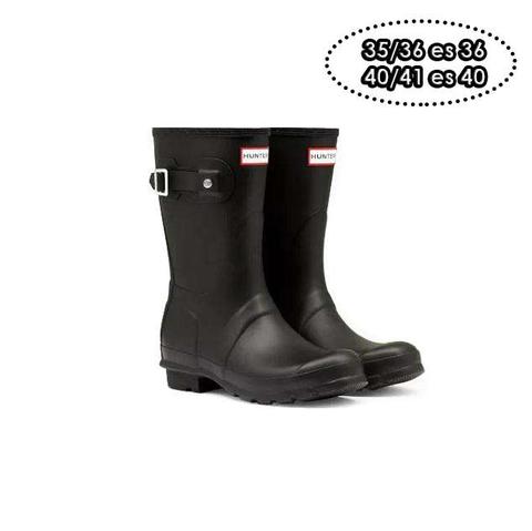 Bota De Agua Media Caña Hunter Original Mate