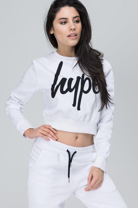 Hype Script Women's Crop Crew