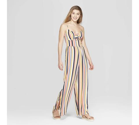 striped jumpsuit target