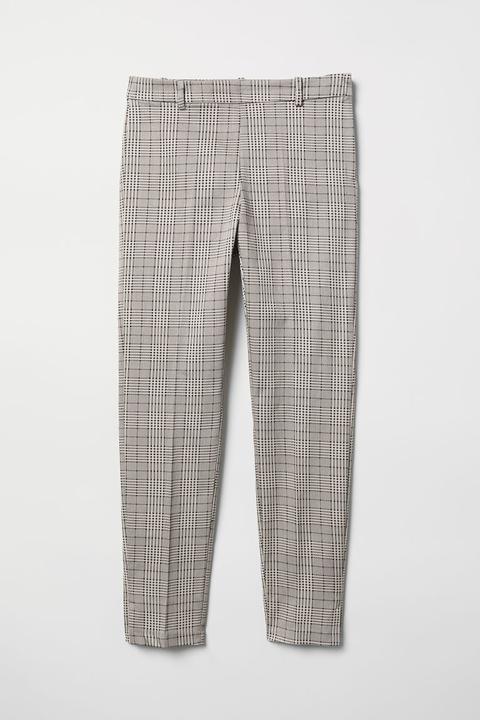 H & M - Pantalón Pitillo - Beis
