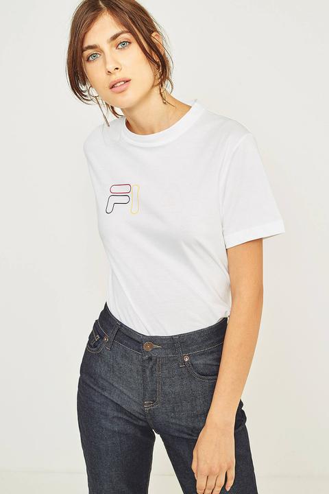 Fila Fern Logo T-shirt - Womens M