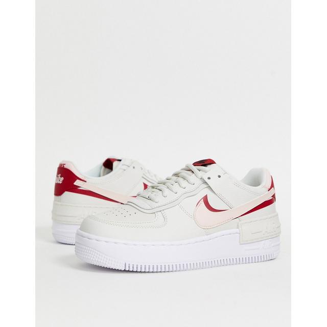 Nike Air Force 1 Shadow Trainers In Off 