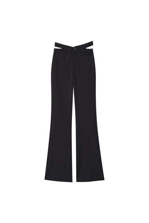 Pantalón Negro Cut Out