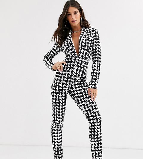 houndstooth jumpsuit