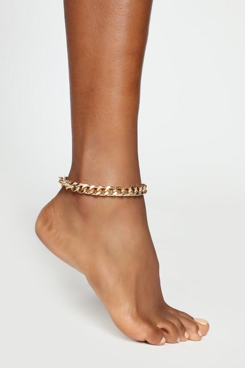 Be Bold Anklet - Gold