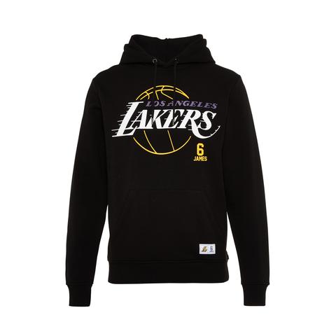 Black Nba La Lakers Overhead Hoodie