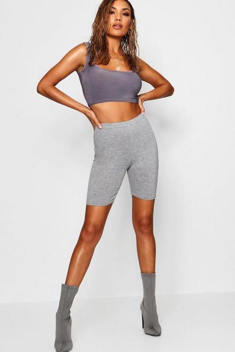 Grey Marl Cycling Shorts