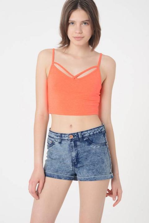 Shorts Denim Marmorizzato