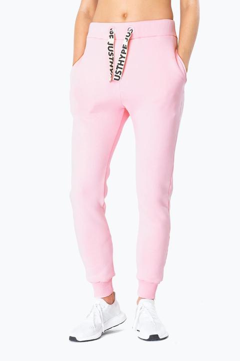 Hype Pink Jh String Womens Joggers