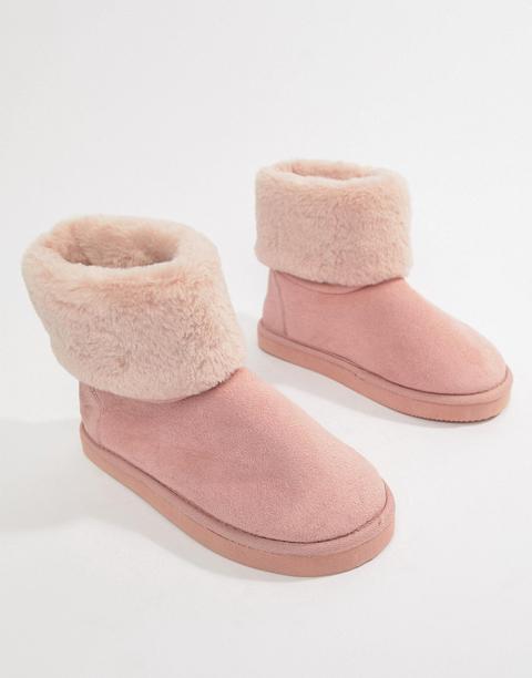 Asos Design - Nolan - Pantofole A Stivale - Rosa