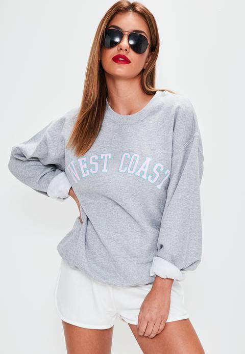 Grey West Coast Sweatshirt