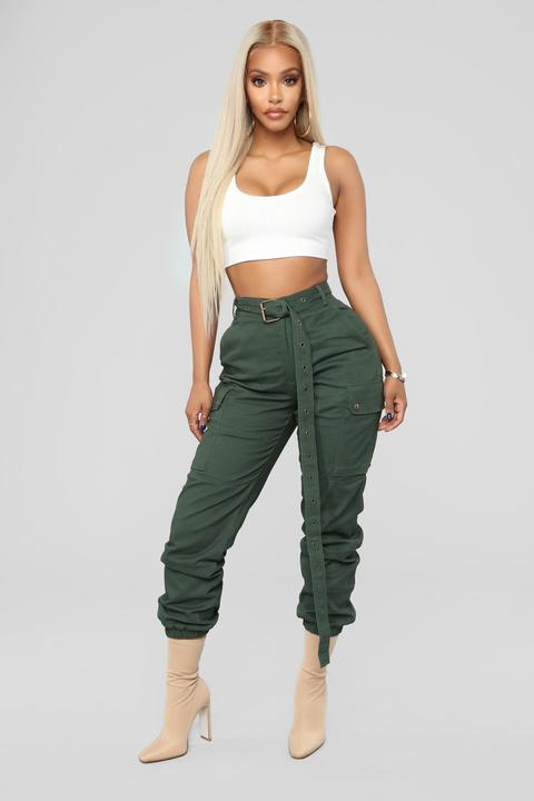 cargo chic pants