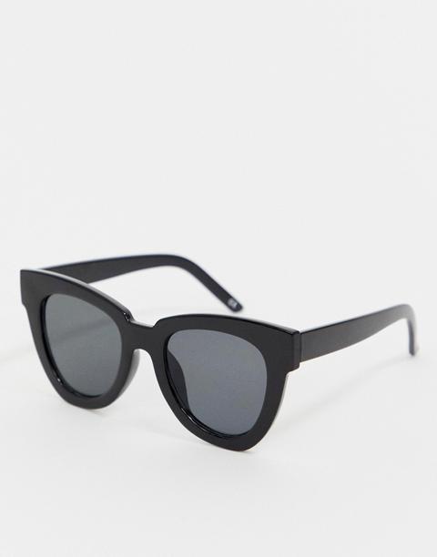 Gafas De Sol Ojos De Gato Con Montura Gruesa De Asos Design-negro