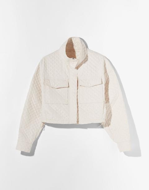 Cazadora Nylon Cropped