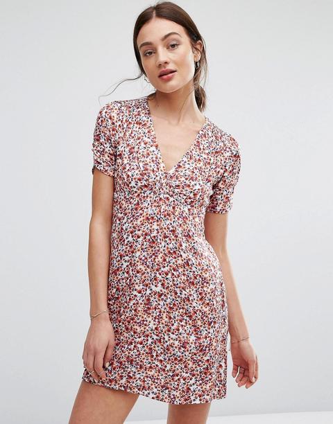 Newlily - Vestito Estivo Con Stampa Floreale - Multicolore