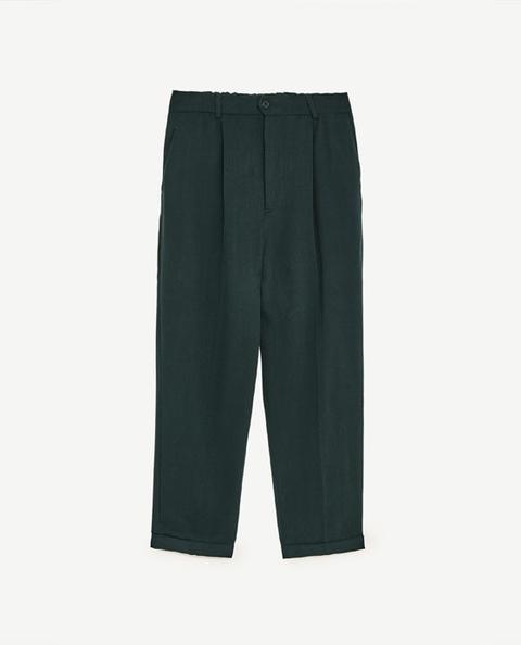 Pantalón Tobillero Con Goma