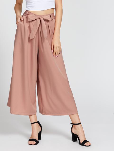 Pantaloni Con Fondo Ampio