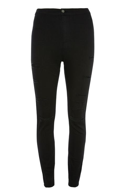 Black Faux Leather Trouser
