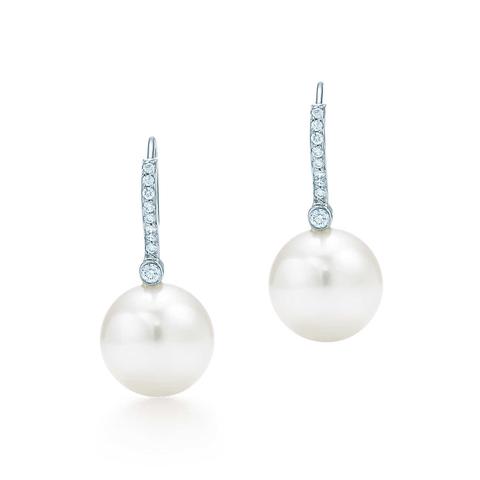 Tiffany South Sea Noble Orecchini Di Perle