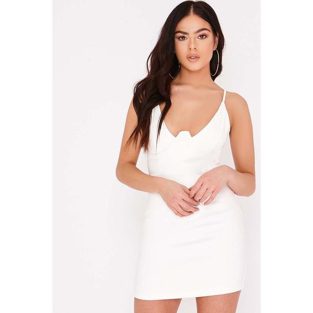 suede white dress