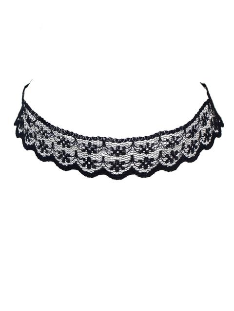 Lace Flower Choker Necklaces