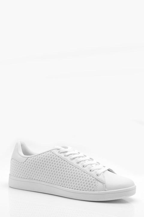 Textured Classic Trainer