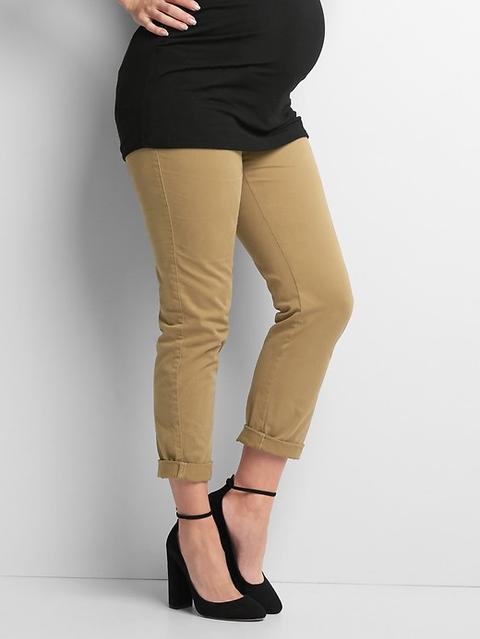gap maternity chinos