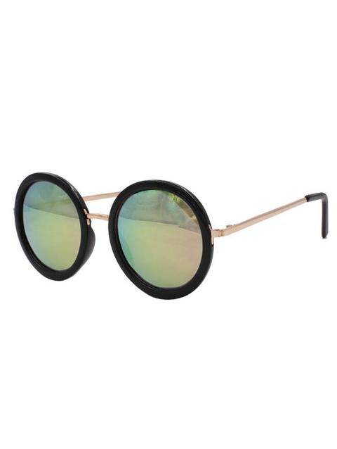 Colorful Round Mirrored Sunglasses