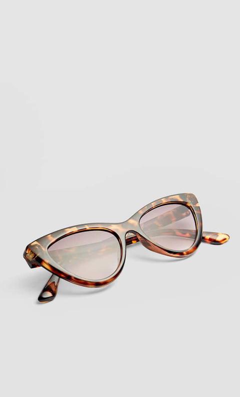 Stradivarius Occhiali Da Sole Modello Cat Eye Femminile Marrone 103