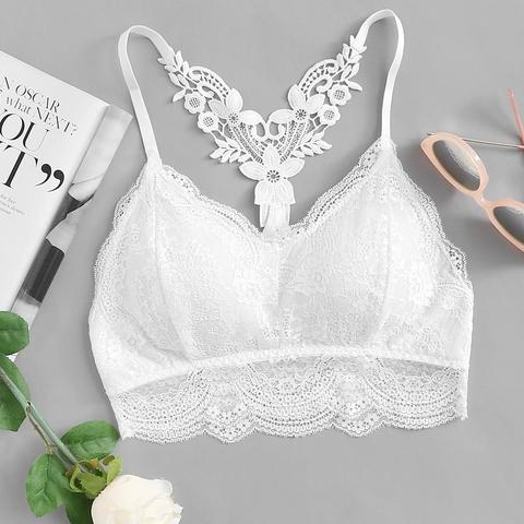 Top In Pizzo Crop Cami