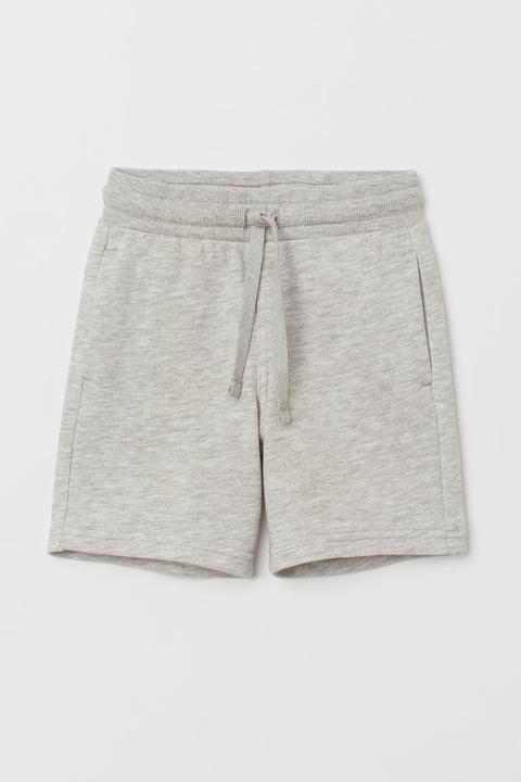 Pantalón Corto De Chándal - Gris from H\u0026M on 21 Buttons