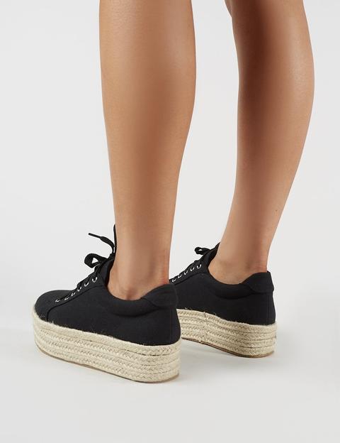 espadrille flatform trainers