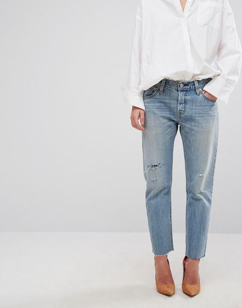 Levi's - 501 Ct - Boyfriend Jeans - Blu