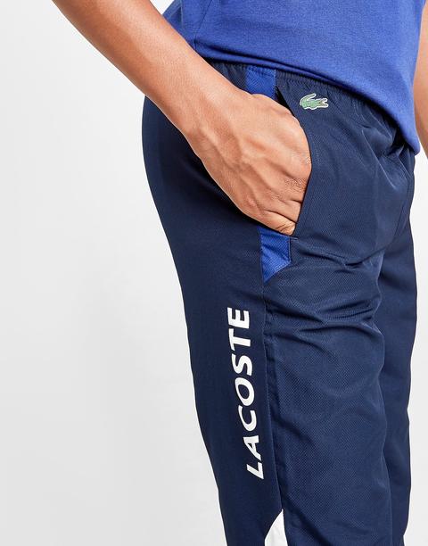 lacoste track pants navy